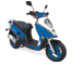 ModCycles Corp - Scooter Baccio RUNNER 150 blue